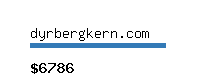 dyrbergkern.com Website value calculator