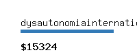 dysautonomiainternational.org Website value calculator