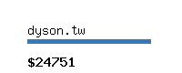 dyson.tw Website value calculator