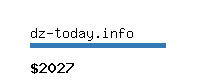 dz-today.info Website value calculator