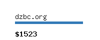 dzbc.org Website value calculator
