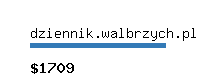 dziennik.walbrzych.pl Website value calculator