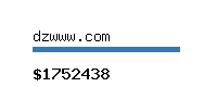 dzwww.com Website value calculator