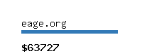 eage.org Website value calculator