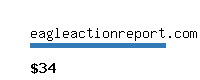 eagleactionreport.com Website value calculator