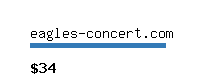 eagles-concert.com Website value calculator