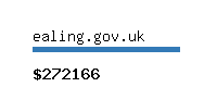 ealing.gov.uk Website value calculator