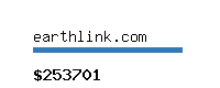 earthlink.com Website value calculator