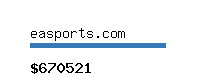 easports.com Website value calculator