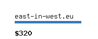 east-in-west.eu Website value calculator