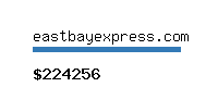 eastbayexpress.com Website value calculator