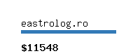 eastrolog.ro Website value calculator