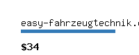 easy-fahrzeugtechnik.com Website value calculator