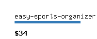 easy-sports-organizer.com Website value calculator