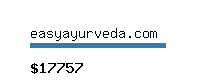 easyayurveda.com Website value calculator