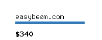 easybeam.com Website value calculator