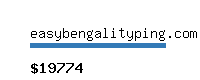 easybengalityping.com Website value calculator