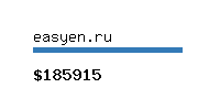 easyen.ru Website value calculator