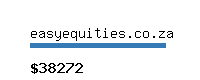 easyequities.co.za Website value calculator