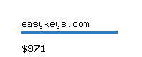 easykeys.com Website value calculator