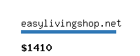 easylivingshop.net Website value calculator