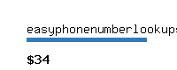 easyphonenumberlookups.com Website value calculator