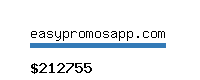 easypromosapp.com Website value calculator