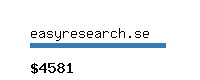 easyresearch.se Website value calculator