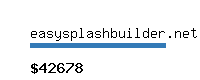 easysplashbuilder.net Website value calculator