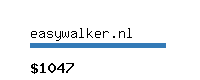 easywalker.nl Website value calculator