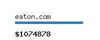 eaton.com Website value calculator