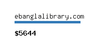 ebanglalibrary.com Website value calculator