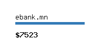 ebank.mn Website value calculator