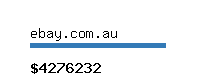 ebay.com.au Website value calculator