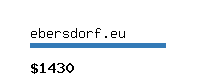 ebersdorf.eu Website value calculator
