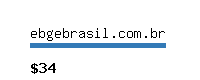 ebgebrasil.com.br Website value calculator