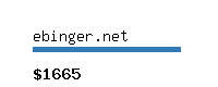 ebinger.net Website value calculator