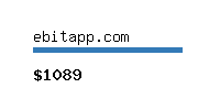 ebitapp.com Website value calculator