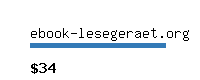 ebook-lesegeraet.org Website value calculator