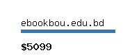 ebookbou.edu.bd Website value calculator