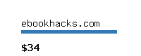 ebookhacks.com Website value calculator