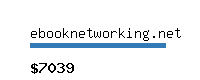 ebooknetworking.net Website value calculator