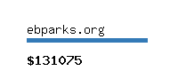ebparks.org Website value calculator