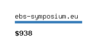 ebs-symposium.eu Website value calculator