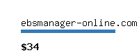 ebsmanager-online.com Website value calculator