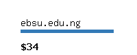 ebsu.edu.ng Website value calculator