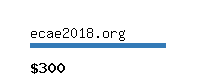 ecae2018.org Website value calculator