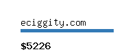 eciggity.com Website value calculator