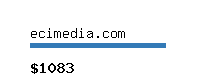 ecimedia.com Website value calculator