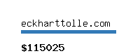 eckharttolle.com Website value calculator